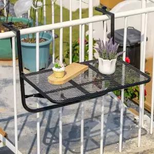 발코니 걸이 난간 다육이 테라스 거치대 화분대 창틀 받침대