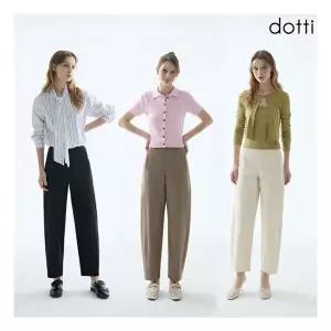 [도티]26SS 여성 스트레치 베럴 레그 팬츠 3종