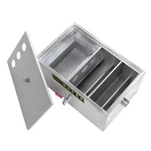 유수 분리기 소형 그리스트랩 화물차 주방 식당 노출형 분리