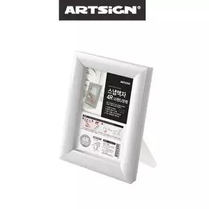 은색 탁상용 스탠드 테이블 스냅사진 액자 4R