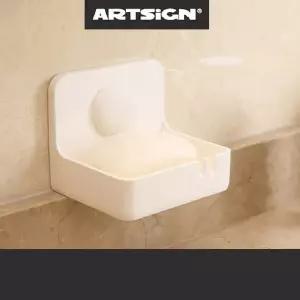 비누받침대 욕실 소품 포인트 비누받이 세면대 비누 보관함 백색