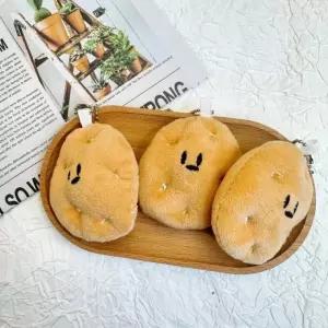 뽀짝 감자 키링 애착 인형 야채 열쇠고리 가방