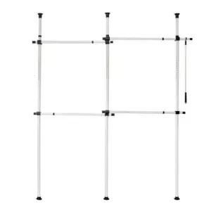 옷걸이 다올 기둥식 행거 4단 38파이 함마톤 천장 트니행거