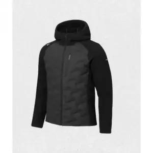 매장정품 데상트 DESCENTE 트레이닝 하이브리드 플리스 자켓 블랙 SQ423TKTO2 1440412