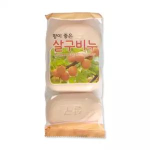 화이트 비누 3P 미용비누 살구
