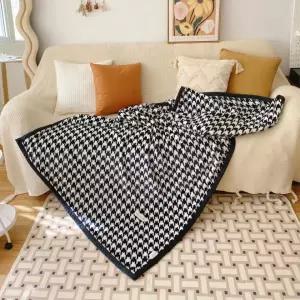 극세사 체크 소파 담요 블랭킷 100X150CM LM-0718