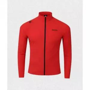 매장정품 데상트 DESCENTE 스위스 트라이애슬론 트리코트 트레이닝 자켓 레드 SR223IFT41 1447475