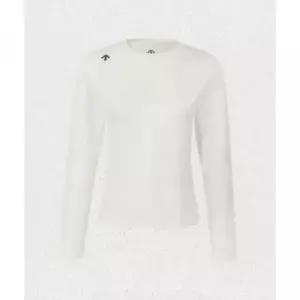 매장정품 데상트 DESCENTE 우먼스 슬림 긴팔 티셔츠 아이보리 SR122PTL11 1440399