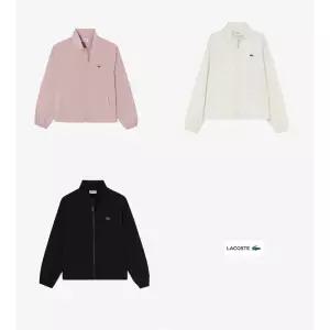 라코스테 스포츠여성 우븐 스트레치 셋업 바람막이 자켓 SF411E56G