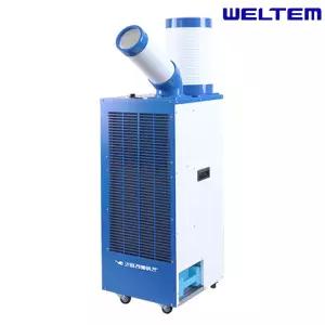 웰템 산업용 에어컨 업소용 이동식 실외기없는 코끼리 에어콘 1구 WPC-2000