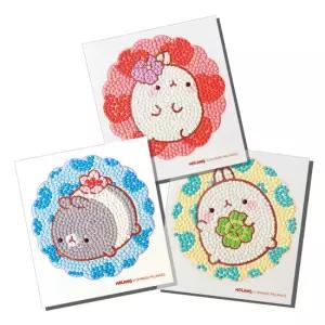 몰랑이 시리즈 보석십자수 스티커 10x11cm BST3-603