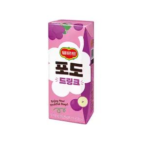 델몬트 드링크팩 포도 190ml x 24팩 