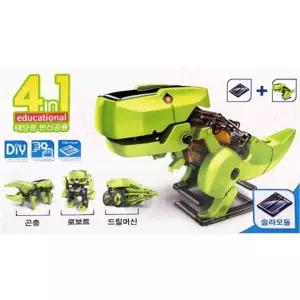 14000 태양광 변신공룡 태양열 에너지 프라모델 조립완구 과학 교구 만들기 의날 만들기세트