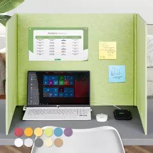 휴대용파티션 M 책상칸막이 테이블가림막 간이 위사무실 접이식 낮은 독서실 용파티션