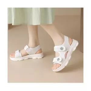 여성용 러블리 신발 스트랩 샌들 경우 동백풍 스포츠 스위트 쿨 통굽 에어 외출용 코디 비치슈즈 소공인 다