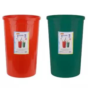 PP 원형 우산정리통-대 약32.5x52.5cm 손잡이 보관대 우산 꽂이 꽂이함 신발장 가정용 업소용 정리함