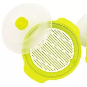 전자렌지용 다용도 조리 냄비 채반 뚜겅 포함 간편