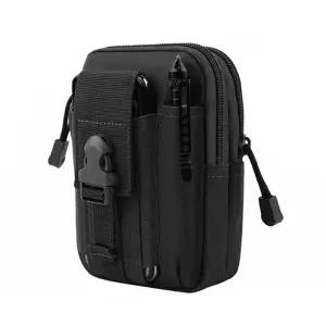 서바이벌 허리벨트 보조가방 휴대폰 등산 파우치