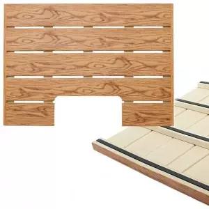 욕실발판 변기발판 나무 우드 62cm U형 발판