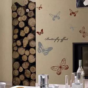 버터플라이 포인트그래픽스티커 시트지 벽장식