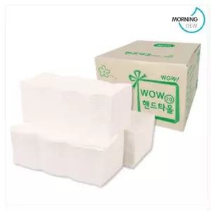 모닝듀_핸드타올 120매x15 (1800매-215x190mm) 종이 대용량 타월 욕실 화장실 업소용