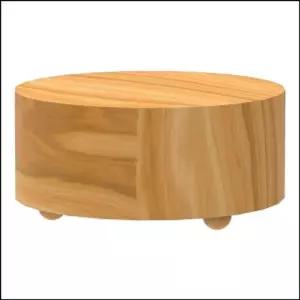 향앤미과학 고급 원목 원형 오르골 뮤직박스실내데코 인테리어 장식용 소품