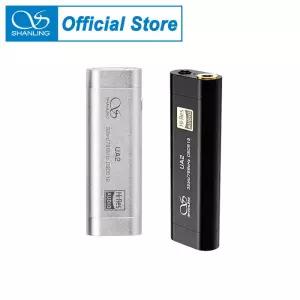 SHANLING UA2 고해상도 오디오 휴대용 USB DAC 앰프 헤드폰 C타입-2.5mm 3.5mm 출력 PCM768 DSD512