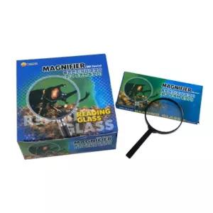 POB 일반돋보기 (76mm 10개입)교육용 용일체형 교재용 용형 다용도 도형 일체 학습용