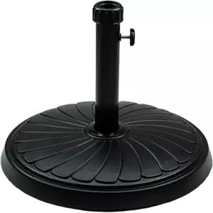 오르그림마 22파운드 엄브렐러 베이스 헤비 듀티 아웃도어 리빙 라운드 앤티크 파티오 마켓