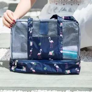 더블 방수 비치백백 가방 워시 시백 여름 수영 물놀이 몰놀이백