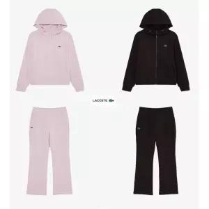 라코스테 스포츠여성 라이트 저지 후드 집업 자켓 셋업 SF797E56GSET