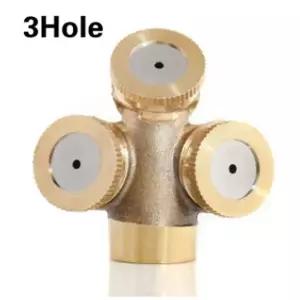 미스트 스프레이 노즐 3구 정원 물분사 원예 가든