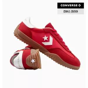 [매장정품] 컨버스 A17238C 런스타 트레이너 스웨이드 보드화 헬스화 단화 운동화 레드