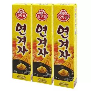 오뚜기 연겨자 35g x 3개 겨자 소스 냉면 샐러드