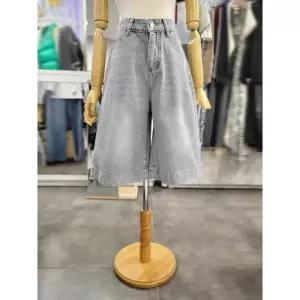 밸리걸세이브존01봄여름워싱연청버뮤다데님팬츠804680