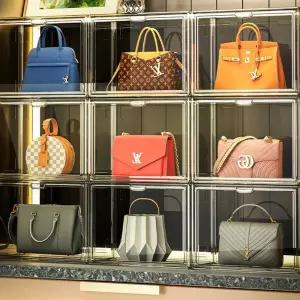 투명 아크릴 가방 보관함수납장 정리 정리대 케이스 정리함