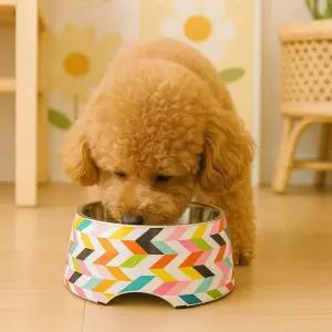 프렌치볼 애견 애묘 고급식기 350ml반려동물 개밥그릇 강아지 펫급 식기