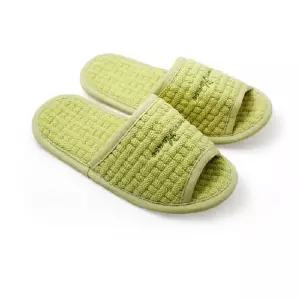 컴피 거실화 그린심플화 면실내화 논슬립실 그린화 슬리퍼 면화 슬립화