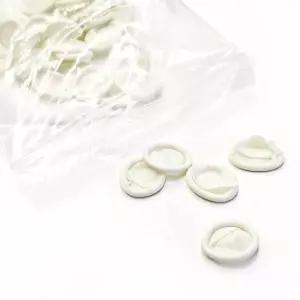 라텍스 손가락 사무용 골무 핑거코트 50개입