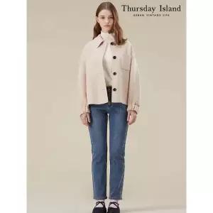 써스데이아일랜드Thursday Island 백 블루종 하프 코트T238MCT240W2356619