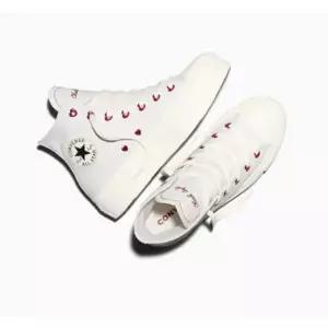 [매장정품] 컨버스 척테일러 올스타 리프트 하츠 화이트 A19058C 여성 스니커즈 여자 운동화 단화