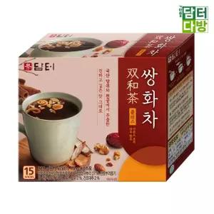 담터 쌍화차 15스틱 X5티백음료 후식 디저트 다과 일회용 간편 화차 화백