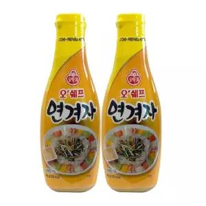 오뚜기 오쉐프 연겨자 480g 2개