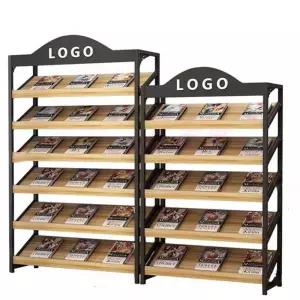 도서 전시대 서점 선반 거치대 꽂이 브로슈어 홍보물