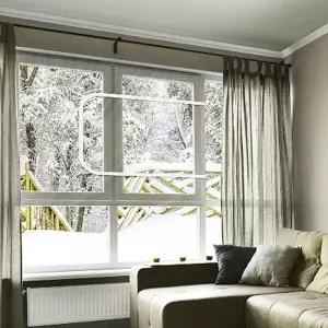 네일샵방풍막 펜션 비닐 210x125cm 흰색 바람막이외풍차단 커튼 투명 냉기 용품 커텐 커버 두꺼운필름구조