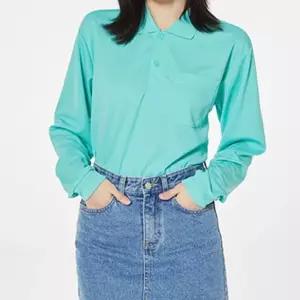 무지 남녀 긴팔티 카라 여자 반팔 셔츠 단체티셔츠 회사유니폼 춘추복 맞춤 컬러맞춤