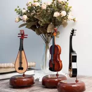 현악기 오르골집들이선물 고급 홈장식 인테리어 모형 장식용 선물용 예쁜