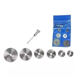 미니컷쏘 호환 다용도 원형 톱날 6p세트소형 부속 전동공구 로터리 조각 DIY 쏘날 그라인더 고속절단 멀티