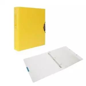 [문구] 금속장식 대용량 투명 A4 바인더 클리어 화일 파일