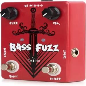 부스트 효과가 있는 Caline CP-82 베이스 FUZZ 페달 트루 바이패스 9V
